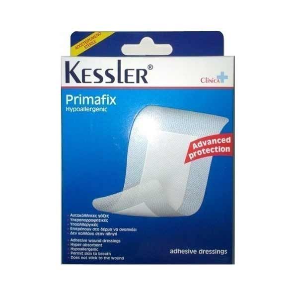 Kessler Clinica Primafix Αποστειρωμένες Αυτοκόλλητες Γάζες 6*7cm