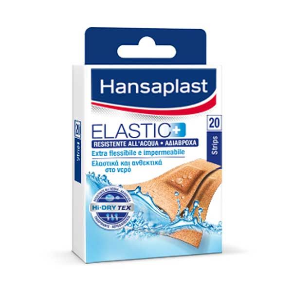 Hansaplast Elastic Ελαστικό & Αδιάβροχο Επίθεμα 20τμχ