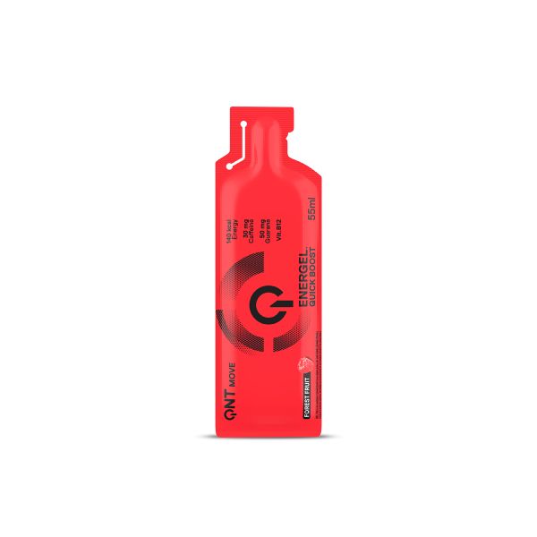 QNT Move Energel Quick Boost Shot Συμπλήρωμα Διατροφής για Ενέργεια με Γεύση Forest Fruit 55 ml