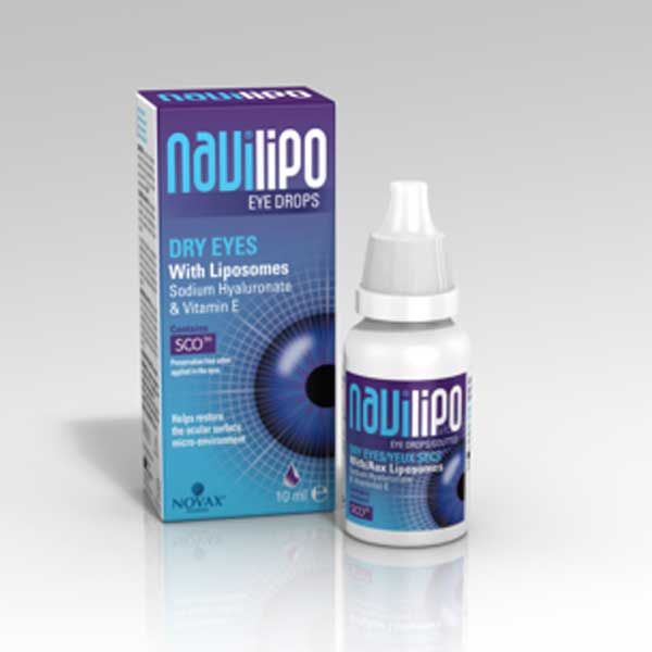 Novax Pharma Navilipo Οφθαλμικές Σταγόνες Για Την Ξηροφθαλμία 10ml