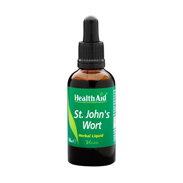 Health Aid St. John's Wort Herbal Liquid Vegan 50ml