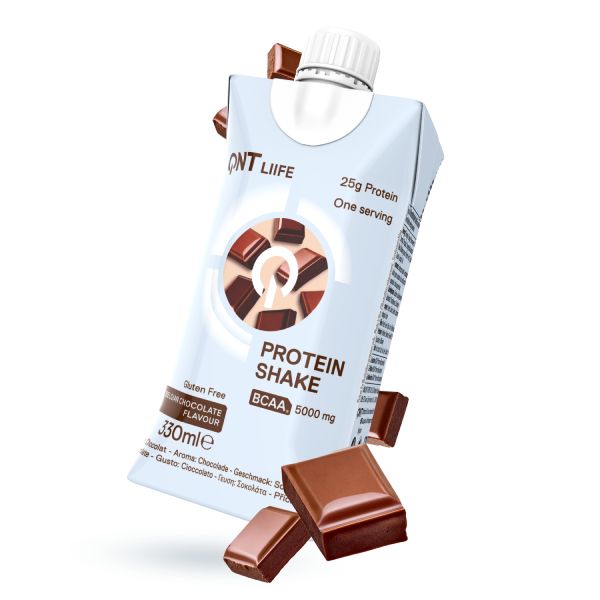 QNT Liife Protein Shake BCAA 5000 mg Ρόφημα Πρωτεΐνης με Γεύση Chocolate 330 ml