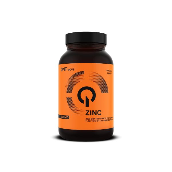 QNT Move Zinc Ψευδάργυρος Συμπλήρωμα Διατροφής για Ενίσχυση του Ανοσοποιητικού Συστήματος και της Τεστοστερόνης 100 Κάψουλες