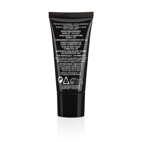 Vichy Dermablend Διορθωτικό Make-up Με Λεπτόρρευστη Υφή Για Ματ Αποτέλεσμα Spf35 15 Opal 30ml