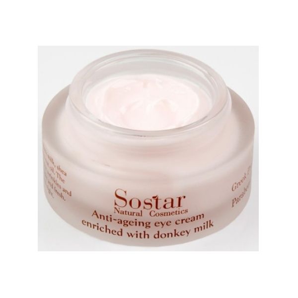 Sostar "Το Γάλα" Αντιγηραντική Κρέμα Ματιών με Βιολογικό Γάλα Γαϊδούρας 30 ml