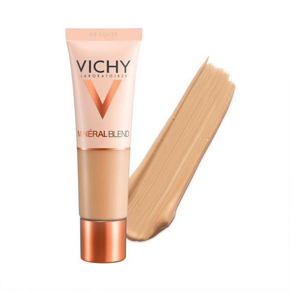 Vichy Mineralblend Ενυδατικό Make-up 16 Ωρών Λεπτόρρευστης Υφής Για Όλες Τις Επιδερμίδες 09 Agate 30ml