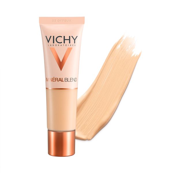 Vichy Mineralblend Ενυδατικό Make-up 16 Ωρών Λεπτόρρευστης Υφής Για Όλες Τις Επιδερμίδες 03 Gypsum 30ml