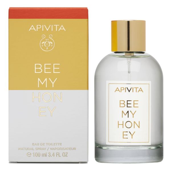 Apivita Bee My Honey Eau De Toilette Κολώνια με Εσπεριδοειδή, Λουλούδια και Μέλι 100 ml