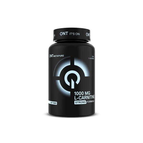 QNT Metapure 1000 mg L-Carnitine Strong Formula Συμπλήρωμα Διατροφής για Καύση Λίπους 90 Ταμπλέτες