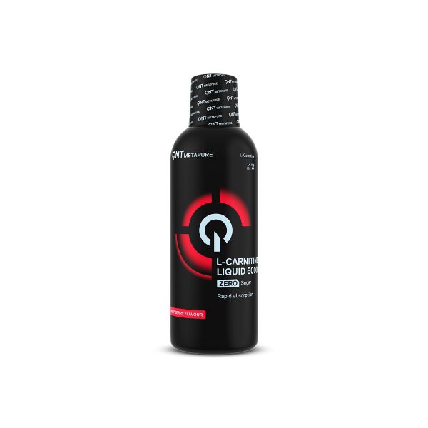 QNT Metapure L-Carnitine Liquid 6000 Rapid Absorption Συμπλήρωμα Διατροφής για Μείωση Σωματικού Λίπους με Γεύση Raspberry 500 ml