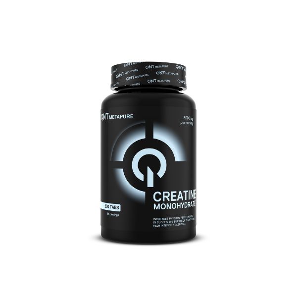 QNT Metapure Creatine Monohydrate 3000 mg Μονοϋδρική Κρεατίνη για Αύξηση Σωματικής Απόδοσης 200 Ταμπλέτες