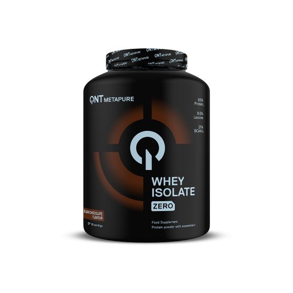 QNT Metapure Whey Isolate Zero Απομονωμένη Πρωτεΐνη Ορού Γάλακτος με Γεύση Belgian Chocolate 2 kg