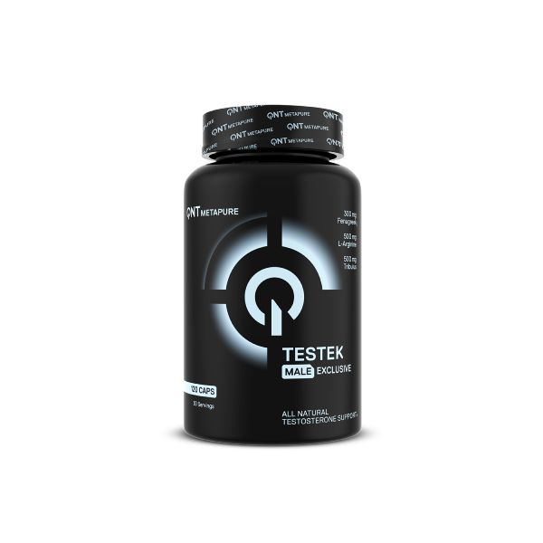 QNT Metapure Testek Male Exclusive Testosterone Support Ενισχυτής Τεστοστερόνης για Σεξουαλική και Αθλητική Απόδοση 120 Κάψουλες
