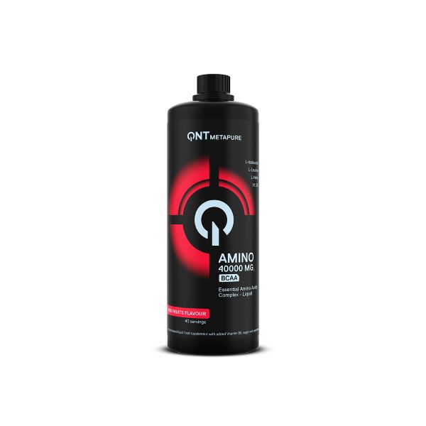 QNT Amino Acid 40000 mg BCAA Liquid για Συντήρηση των Μυών με Γεύση Red Fruits 1000 ml