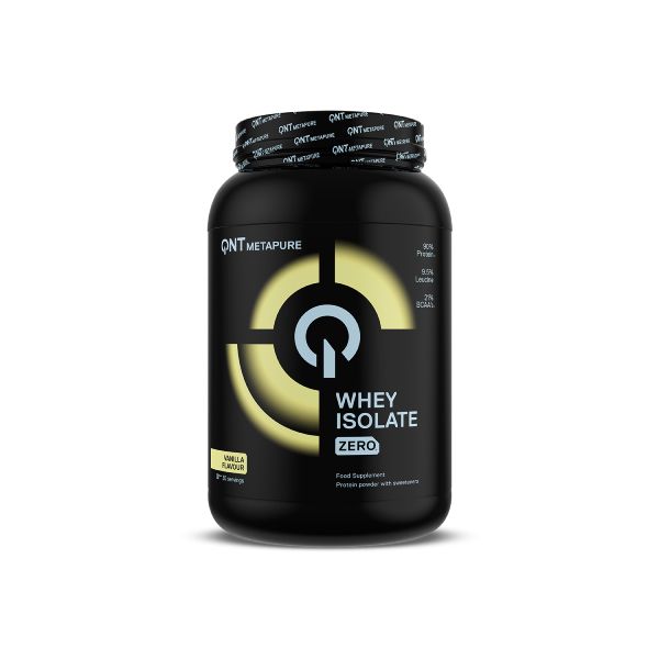 QNT Metapure Whey Isolate Zero Απομονωμένη Πρωτεΐνη Ορού Γάλακτος με Γεύση Vanilla 908 gr