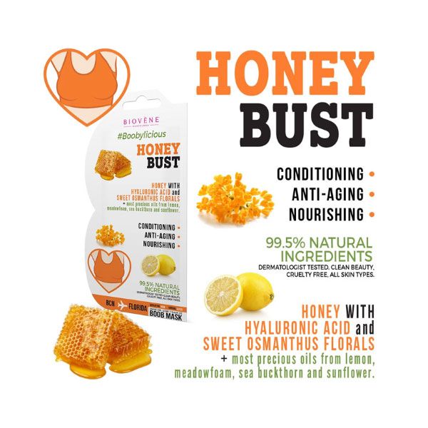 Biovene Honey Bust Μάσκα Θρέψης Στήθους 12.5ml