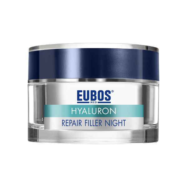 Eubos Hyaluron Repair Filler Night Πολυενεργή Aντιρυτιδική Kρέμα Nυκτός 50ml