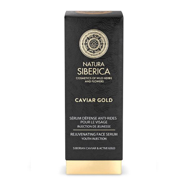 Natura Siberica Caviar Gold Αναζωογονητικός Ορός Προσώπου 30ml