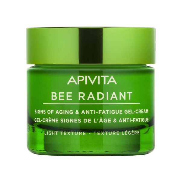 Apivita Bee Radiant Κρέμα Gel Προσώπου Ελαφριάς Υφής με Λευκή Παιώνια και Πρόπολη 50 ml