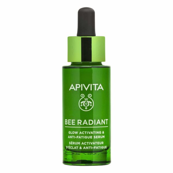 Apivita Bee Radiant Ορός Ενεργοποίησης Λάμψης για Ξεκούραστη Όψη Serum με Λευκή Παιώνια και Πρόπολη 30 ml