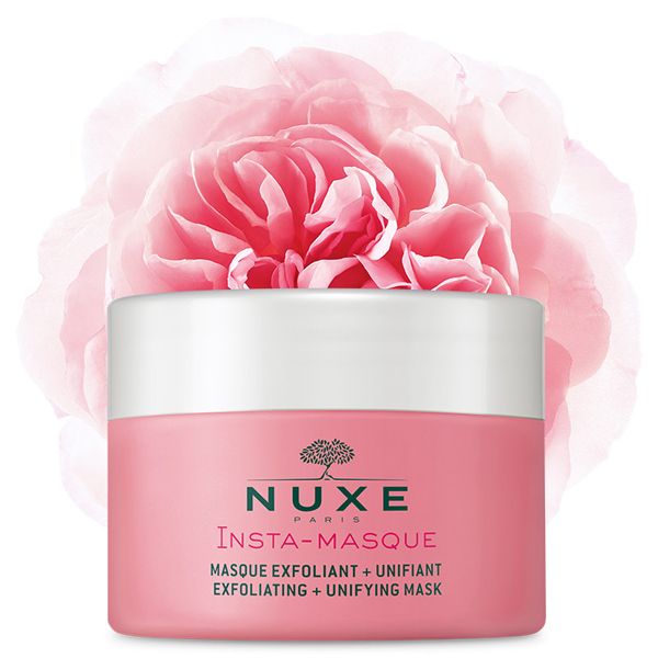 Nuxe Insta-Masque Μάσκα Για Απολέπιση & Ομοιόμορφη Όψη Με Τριαντάφυλλο & Έλαιο Μακαντέμια Για Όλες Τις Επιδερμίδες 50ml