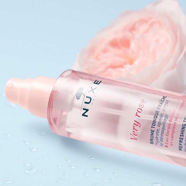 Nuxe Very Rose Refreshing Toning Mist Τονωτικό & Ενυδατικό Σπρει Προσώπου 200ml