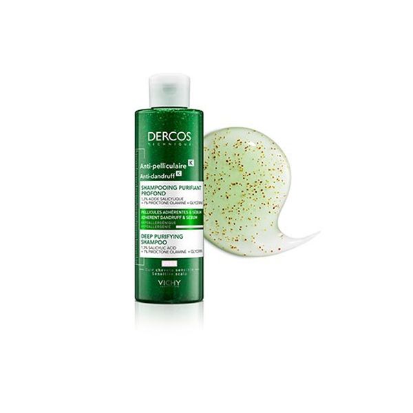 Vichy Dercos Anti-Dandruff K, Σαμπουάν Κατά Της Επίμονης Πυτιρίδας 250ml