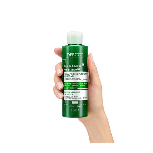 Vichy Dercos Anti-Dandruff K, Σαμπουάν Κατά Της Επίμονης Πυτιρίδας 250ml