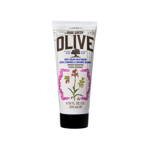 Korres Olive Κρέμα Σώματος Με Άρωμα Άγρια Ορχιδέα 200ml