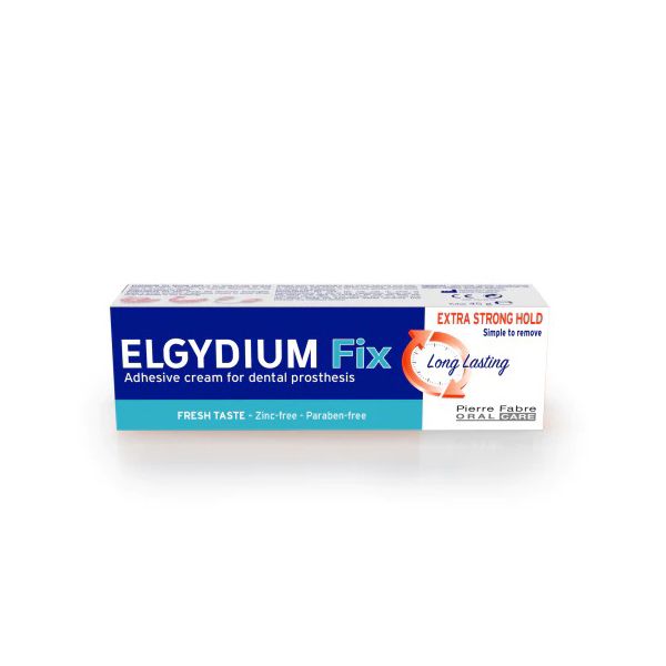 Elgydium Fix Extra Strong Στερεωτική Κρέμα με Πολύ Δυνατή Συγκράτηση 45g