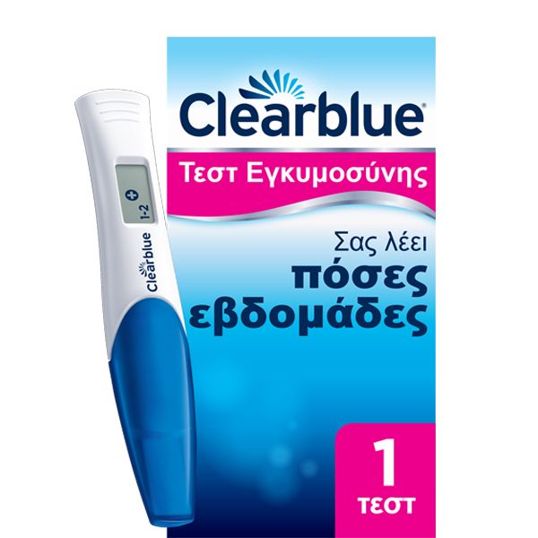 Clearblue Digital Ψηφιακό Τεστ Εγκυμοσύνης με Δείκτη Σύλληψης 1τμχ
