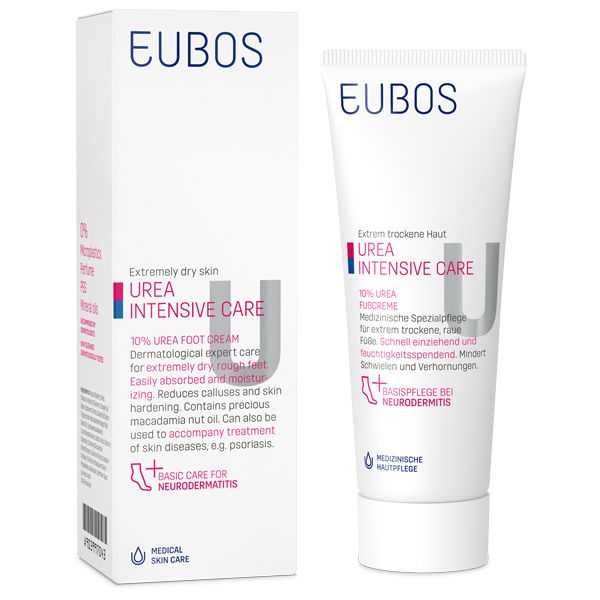 Eubos Urea 10% Ενυδατική Κρέμα Ποδιών με Ουρία 100 ml