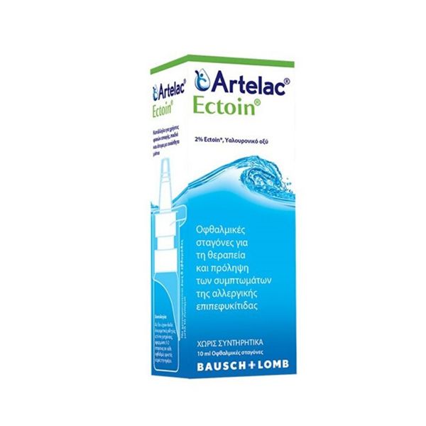 Artelac Ectoin Οφθαλμικές Σταγόνες για την Πρόληψη & Θεραπεία των Συμπτωμάτων της Αλλεργικής Επιπεφυκίτιδας 10ml