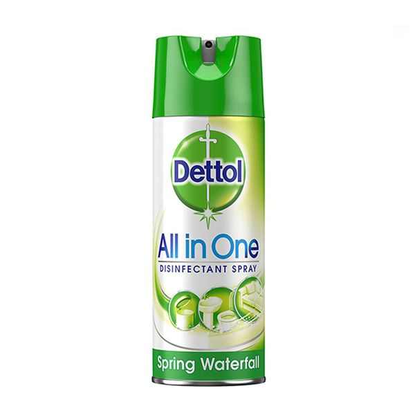 Dettol All In One Απολυμαντικό Σπρέι Για Σκληρές & Μαλακές Επιφάνειες Spring Waterfall 400ml