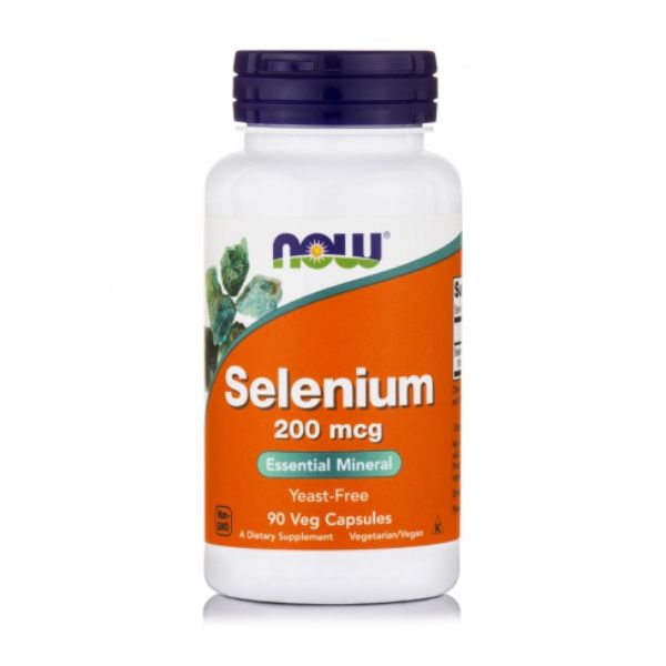 Now Foods Selenium 200mcg 90 caps