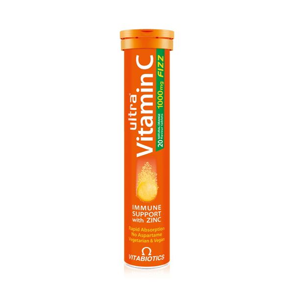 Vitabiotics Ultra Vitamin C 1000mg 20 αναβράζοντα δισκία