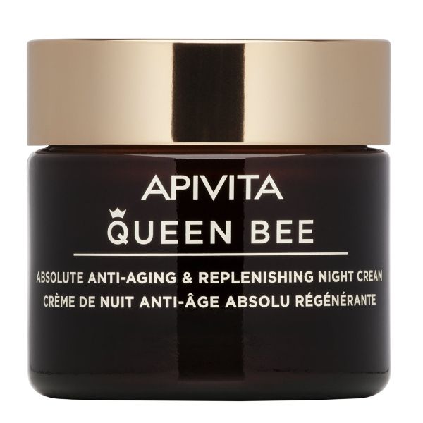 Apivita Queen Bee Κρέμα Νύχτας Απόλυτης Αντιγήρανσης και Εντατικής Θρέψης με Βασιλικό Πολτό 50 ml