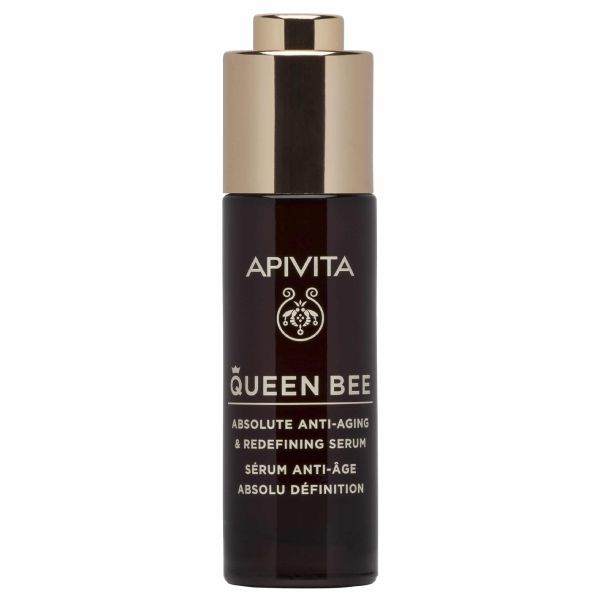 Apivita Queen Bee Ορός Προσώπου Απόλυτης Αντιγήρανσης και Ανόρθωσης Περιγράμματος 30 ml