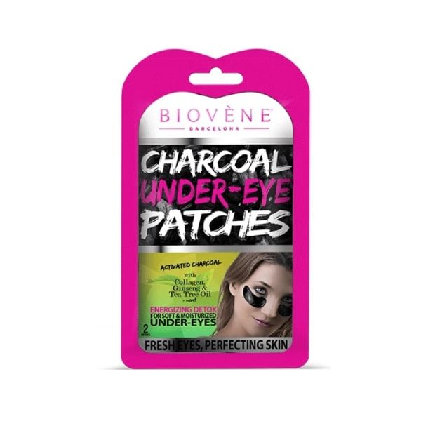 Biovene Charcoal Under-Eye Patches Ματιών με Ενεργό Άνθρακα 2τμχ