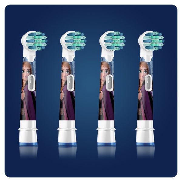 Oral-B Kids Frozen II Ανταλλακτικά Ηλεκτρικής Οδοντόβουρτσας Extra Soft 4τμχ