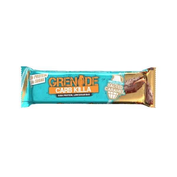 Grenade Carb Killa Μπάρα Υψηλής Πρωτεΐνης Chocolate Chip Salted Caramel 60 gr
