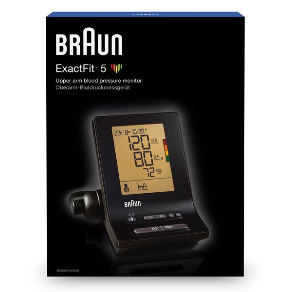 Braun ExactFit 5 Digital Ψηφιακό Πιεσόμετρο Μπράτσου BP6200