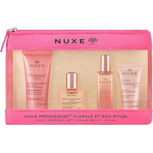 Nuxe Huile Prodigieuse Florale Beauty Ritual Travel Kit
