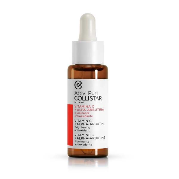 Collistar Attivi Puri Vitamin C + Alpha-Arbutin Αντιοξειδωτικός Ορός Προσώπου για Λάμψη 30 ml