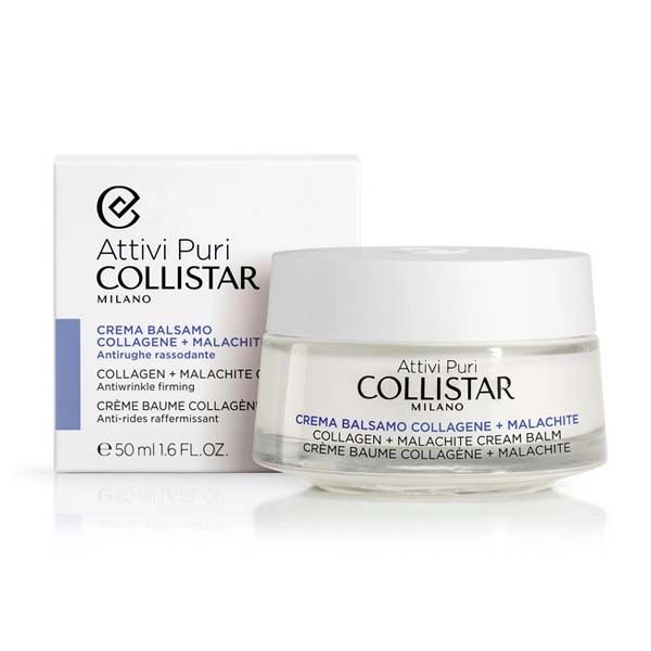 Collistar Attivi Puri Collagen + Malachite Cream Balm Αντιρυτιδική & Συσφιγκτική Κρέμα Προσώπου 50 ml