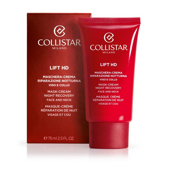 Collistar Lift HD Mask-Cream Night Recovery Μάσκα Προσώπου Νυκτός 75 ml