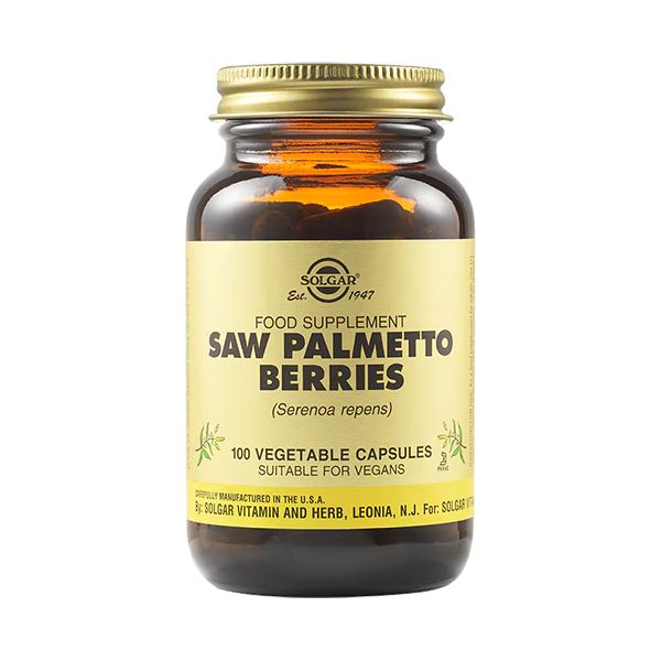 Solgar Saw Palmetto Berries 100 Φυτικές Κάψουλες