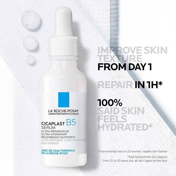 La Roche-Posay Cicaplast B5 Serum Ορός Προσώπου Ενυδάτωσης και Επανόρθωσης 30 ml