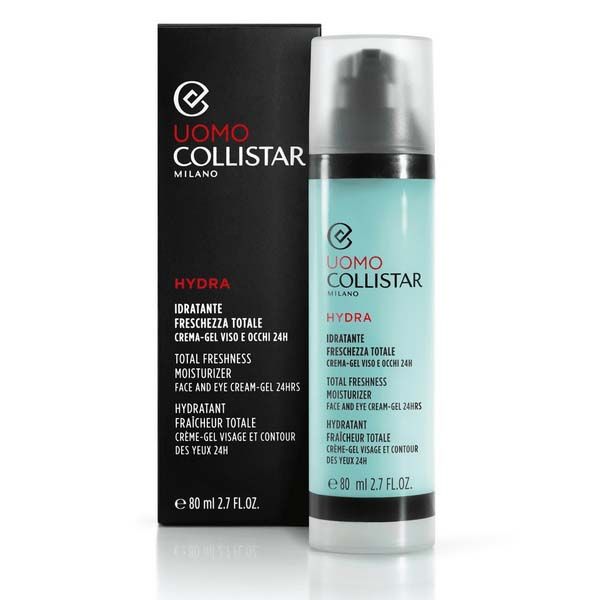 Collistar UOMO Total Freshness Moisturizer Ανδρική Ενυδατική Κρέμα-Τζελ Προσώπου, Ματιών 80 ml