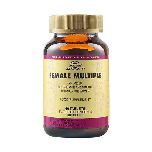 Solgar Female Multiple Advanced Multivitamin and Mineral Formula for Women 60 Ταμπλέτες